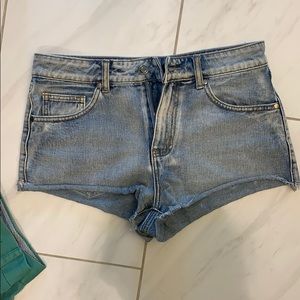 Ripped Jean shorts